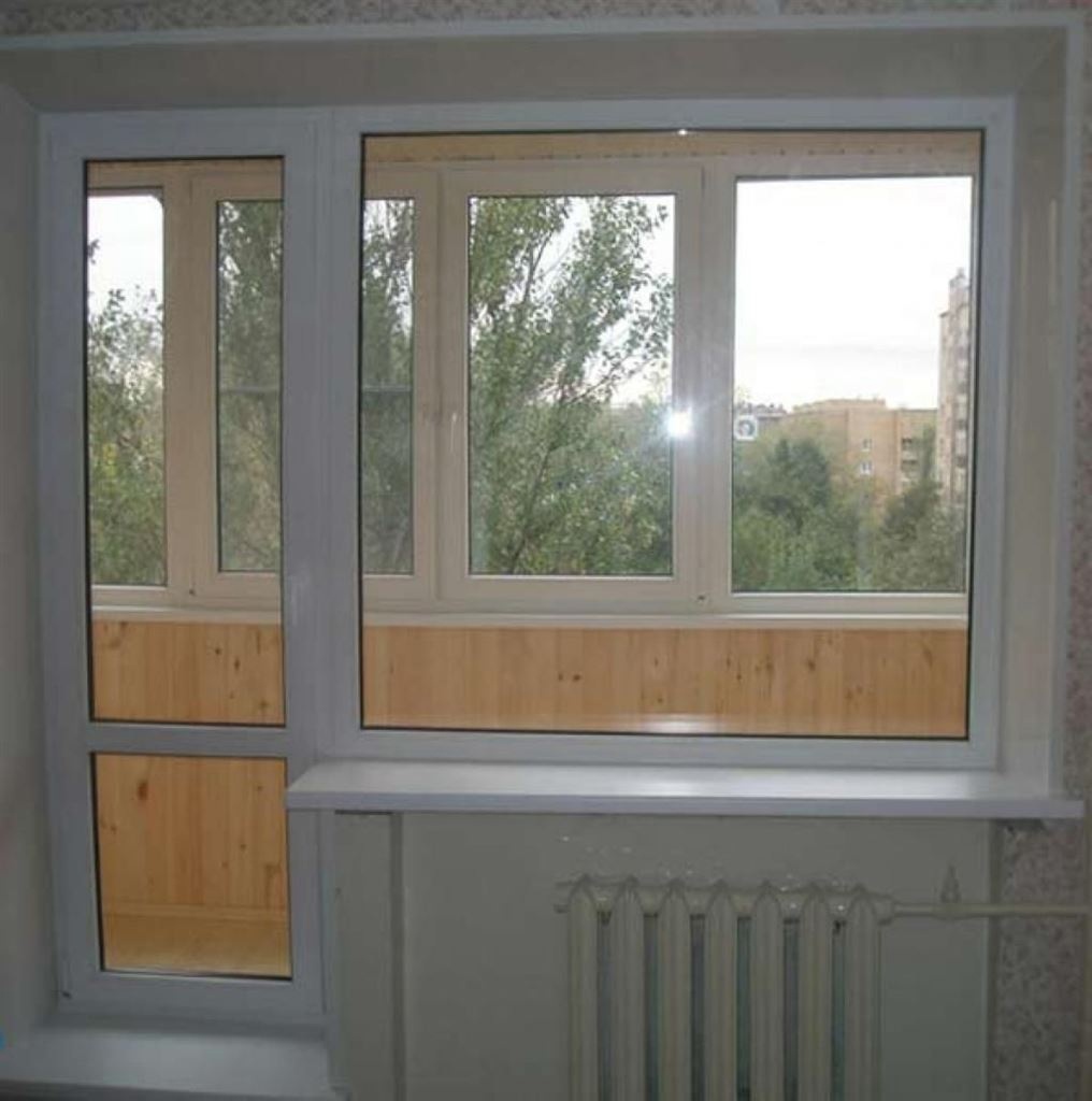окна балкон